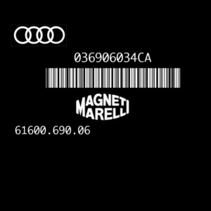 MAGNETI MARELLI 61600.690.06 AUDI A2 1.4 75HP 036906034CA